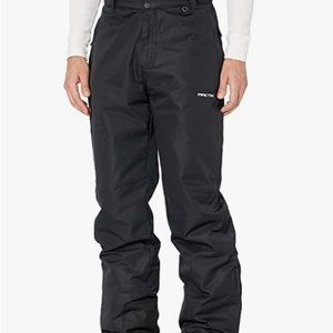 Arctix Men's Essential Snow Pants Sz Med, color black New